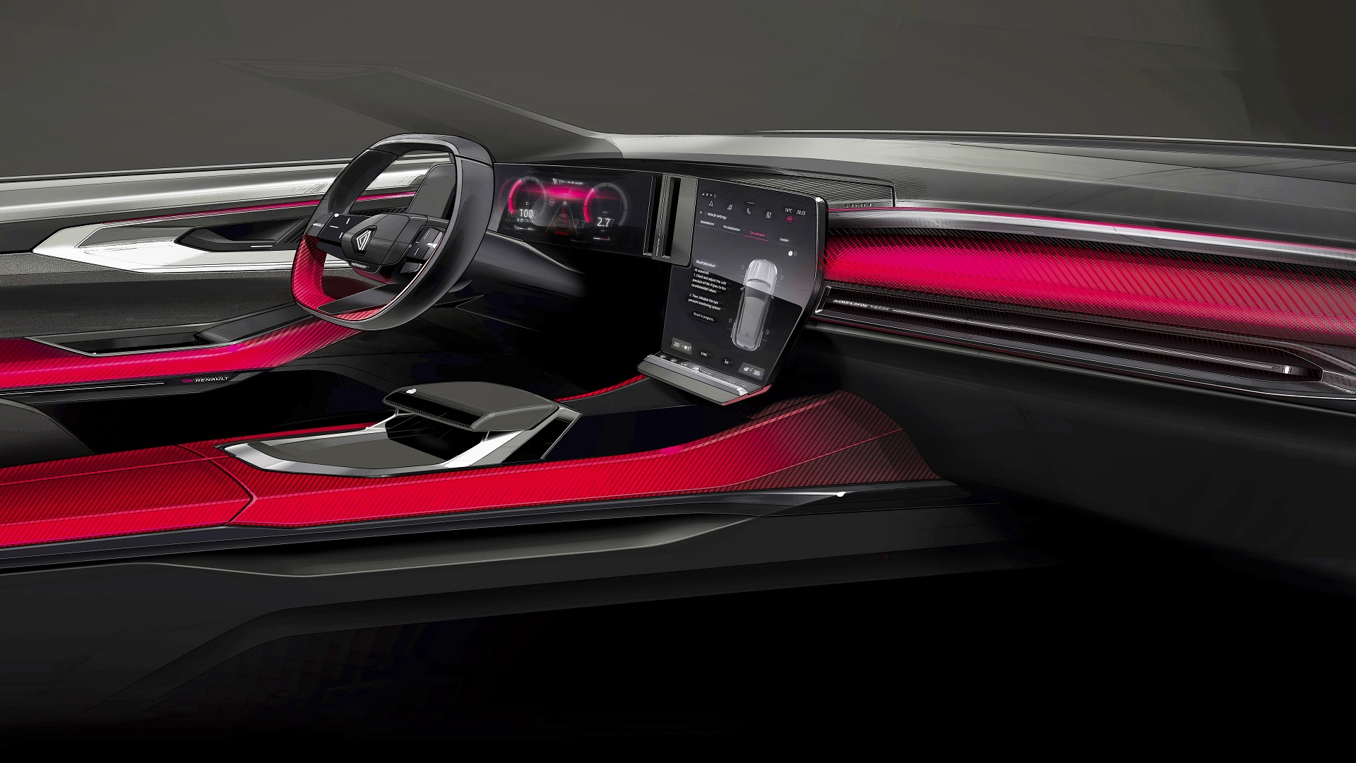 renault austral wnętrze