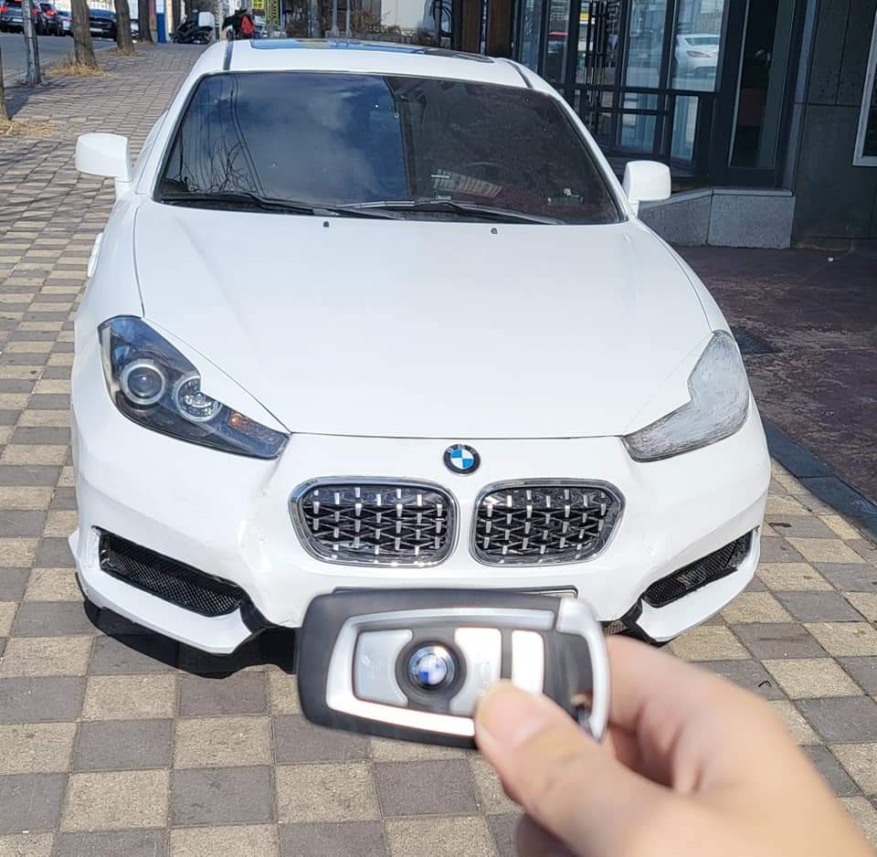 hyundai bmw coupe przeróbka