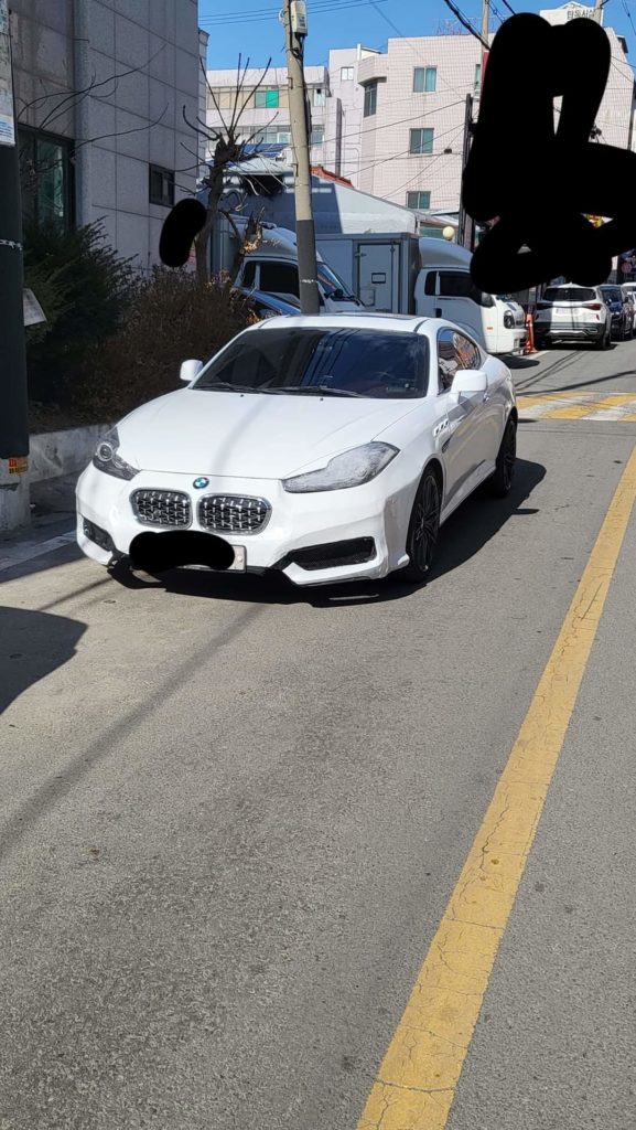 bmw hyundai coupe przeróbka