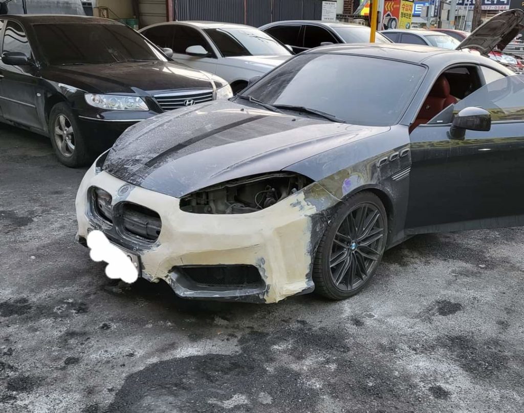 bmw hyundai coupe przeróbka