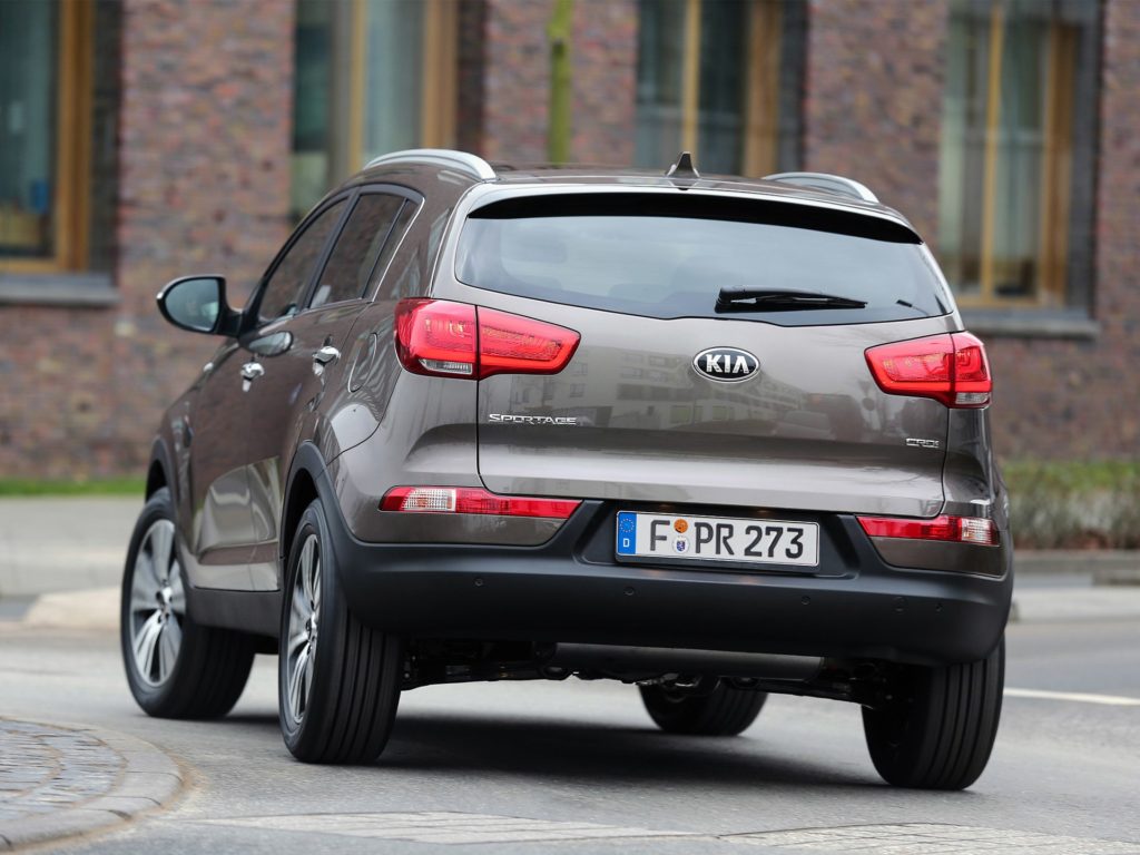 kia sportage III silniki 