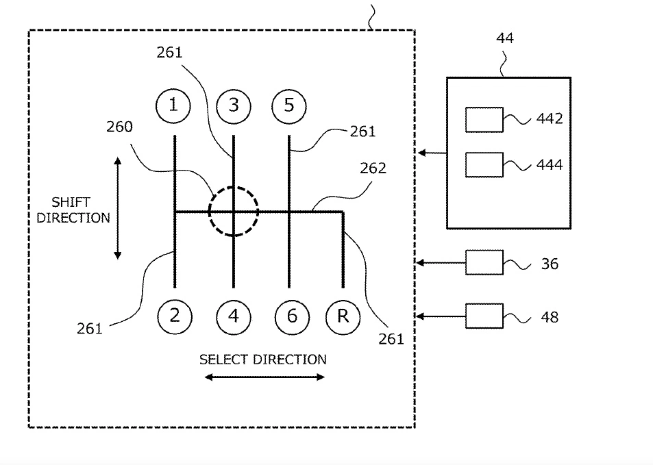toyota patent ręczna skrzynia biegów 