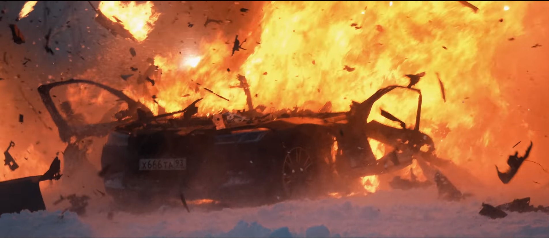 youtuber spalił bmw m5