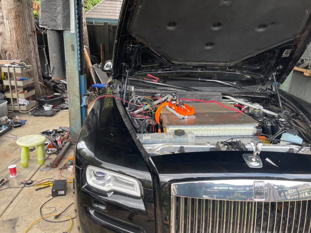 elektryczny rolls-royce ghost 