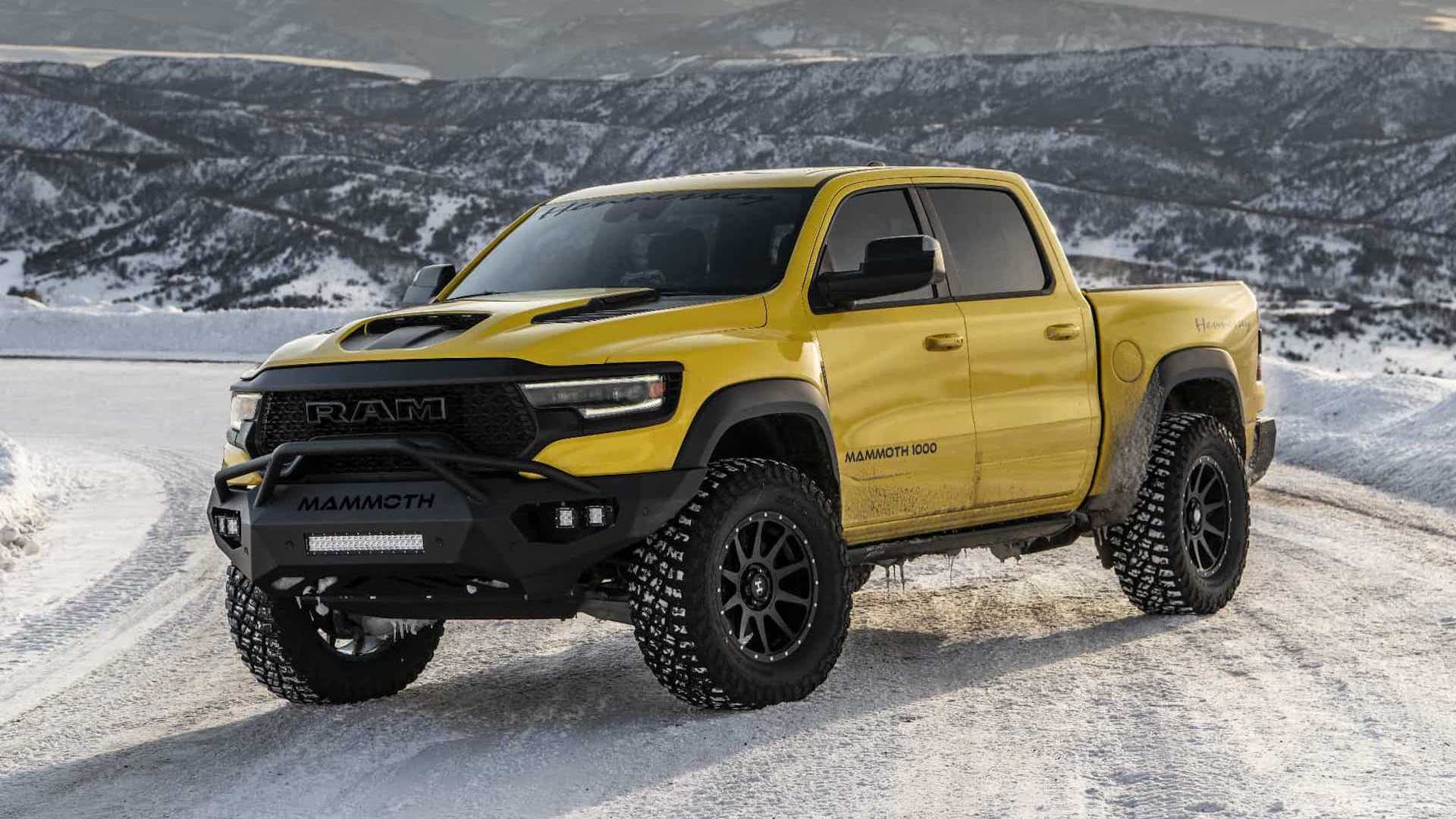Oto Hennessey Mammoth 1000 TRX. Ma 1005 KM i pojedzie tylko 90 km/h