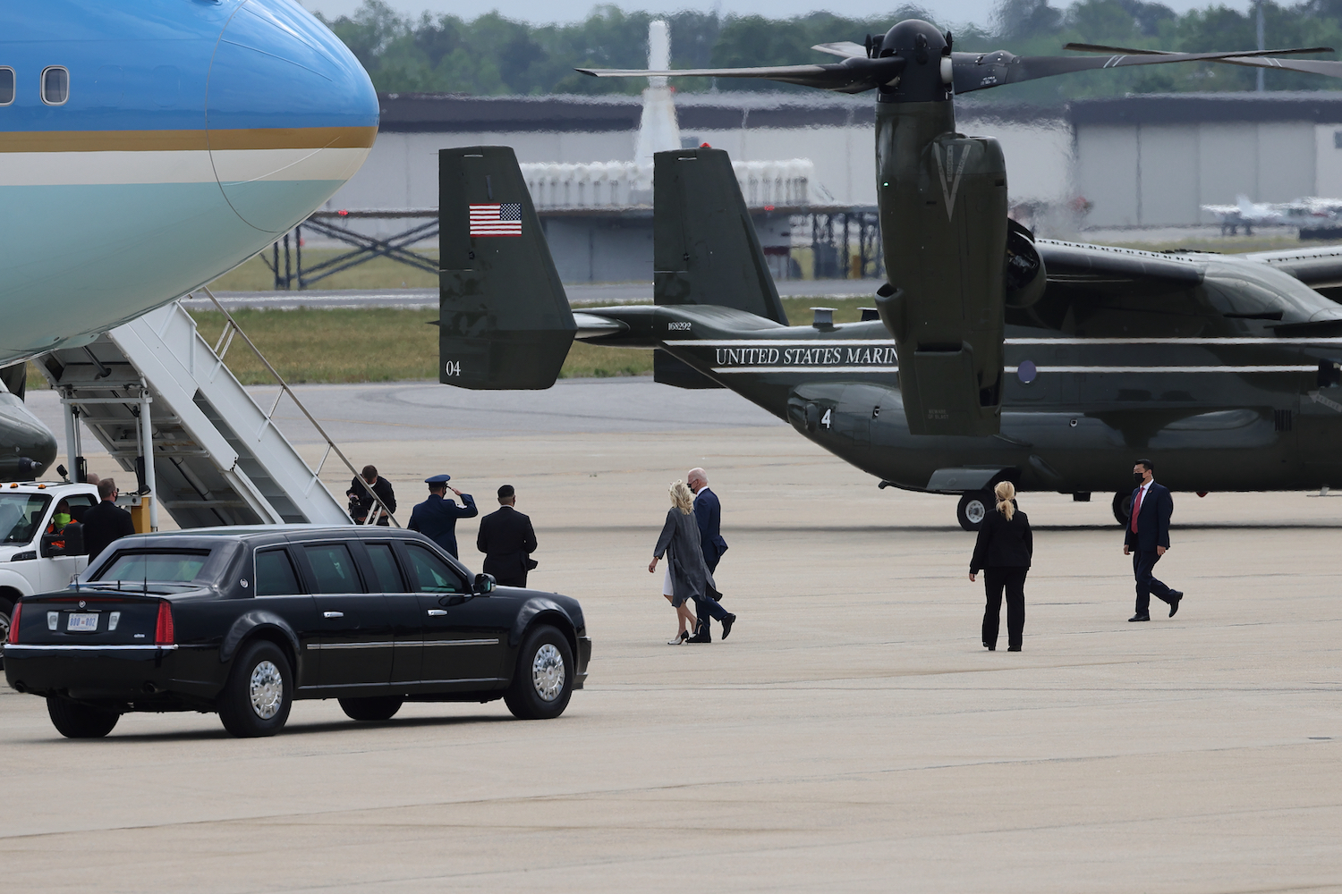 biden bestia samochód 