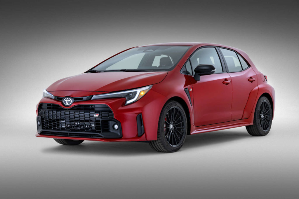 Toyota GR Corolla wydech 