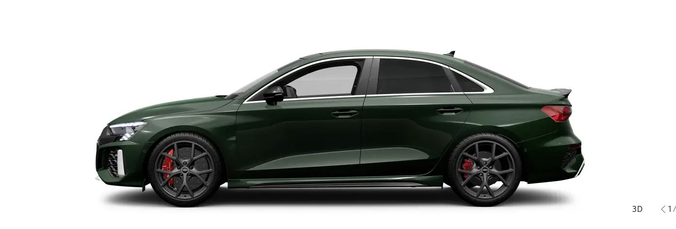 audi rs 3 cena 