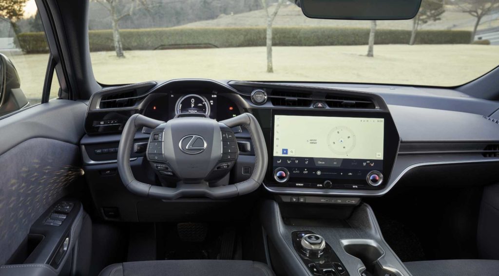 Lexus RZ test