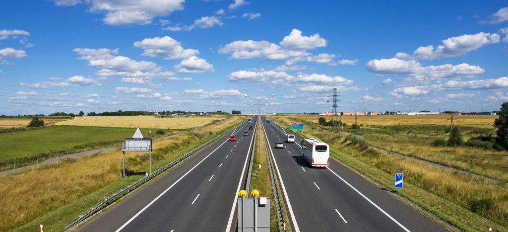 przejazd autostradą a2 