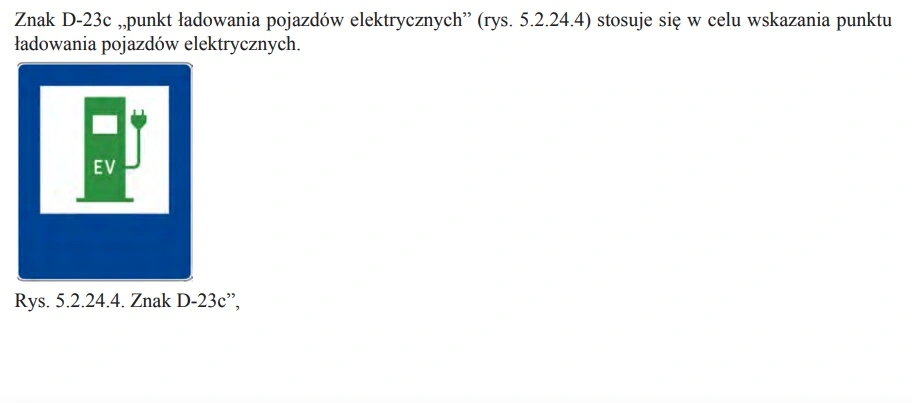 znak D-23c 