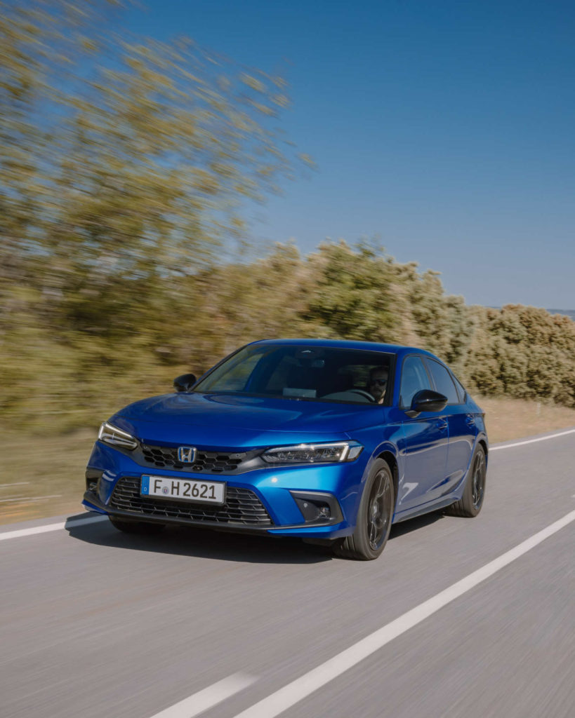 honda civic test