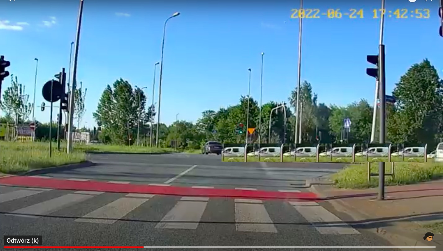 Wypadek w Łodzi. Poszkodowany miał zielone. Lud żąda krwi
