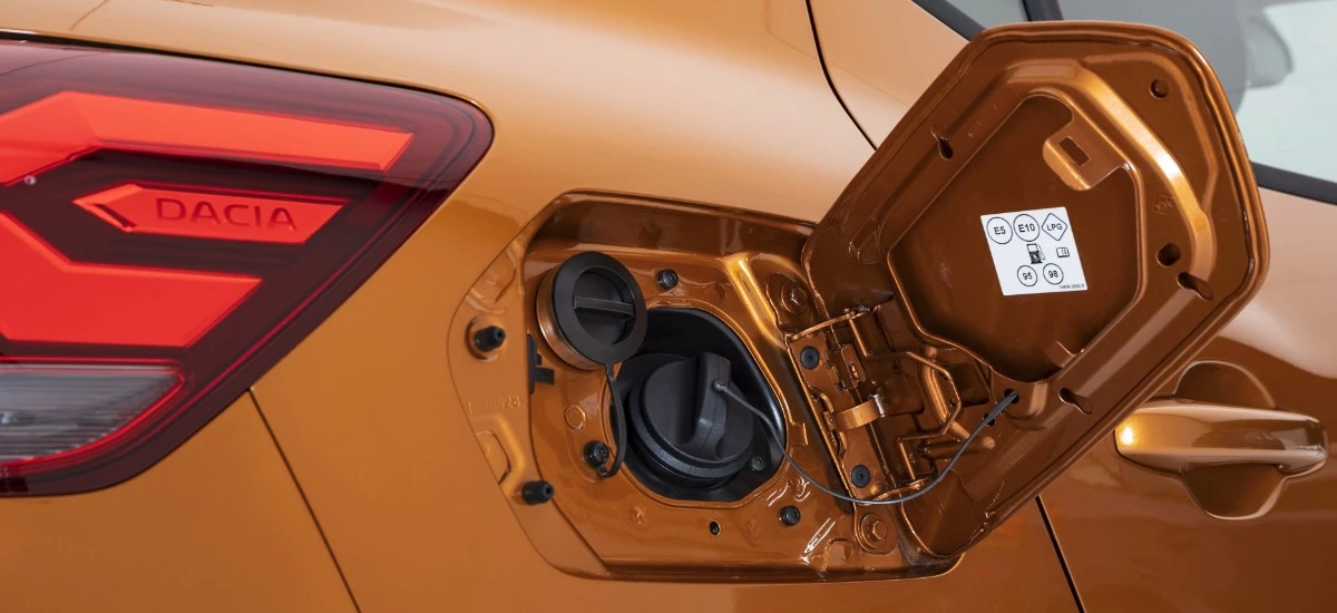 dacia z lpg z placu