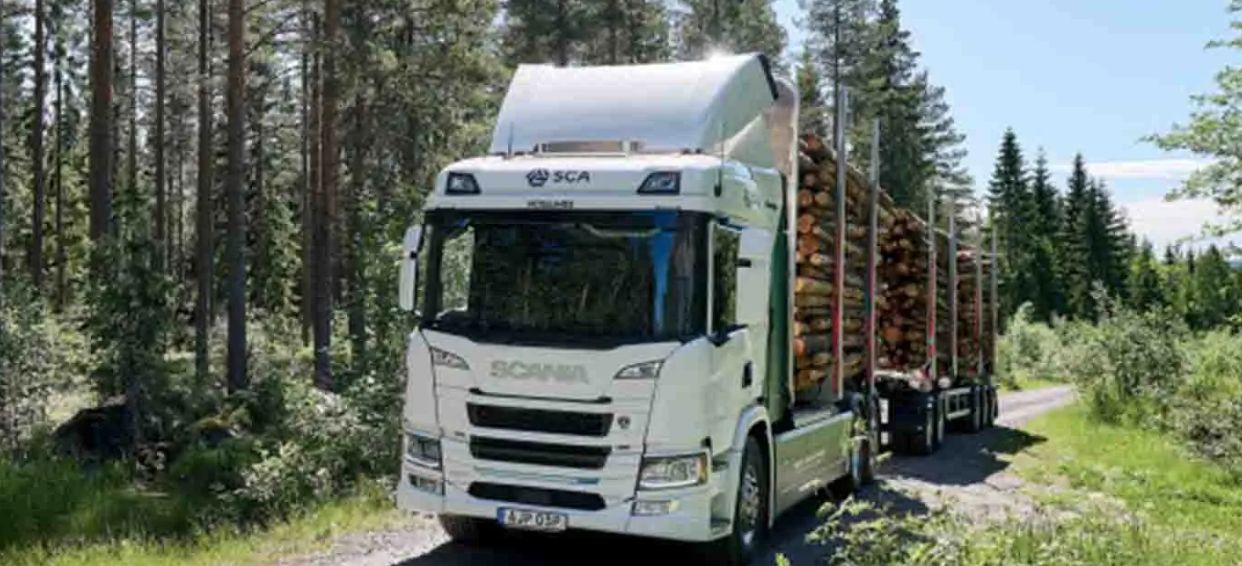 elektryczna ciężarówka scania