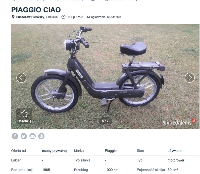 Piaggio Ciao 