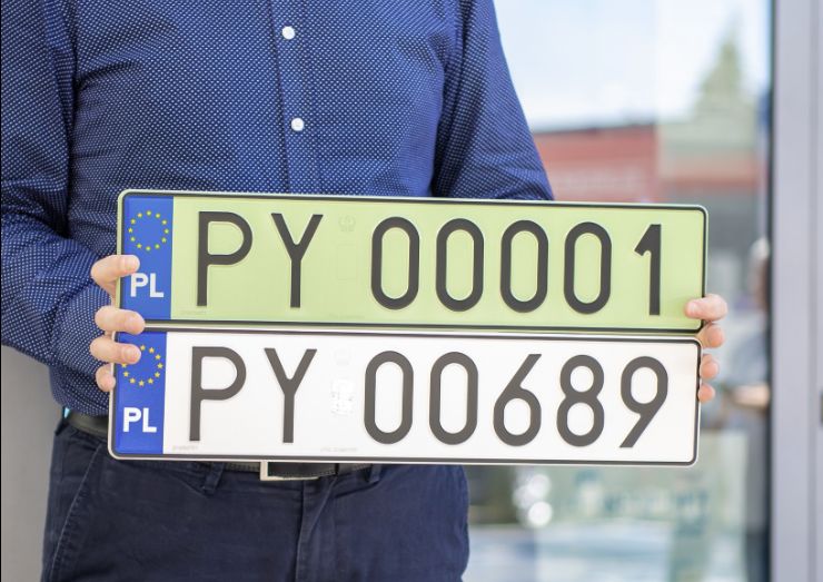 poznań nowe tablice rejestracyjne