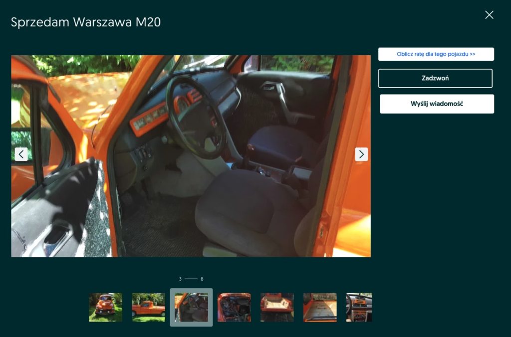 Warszawa M20 pickup 
