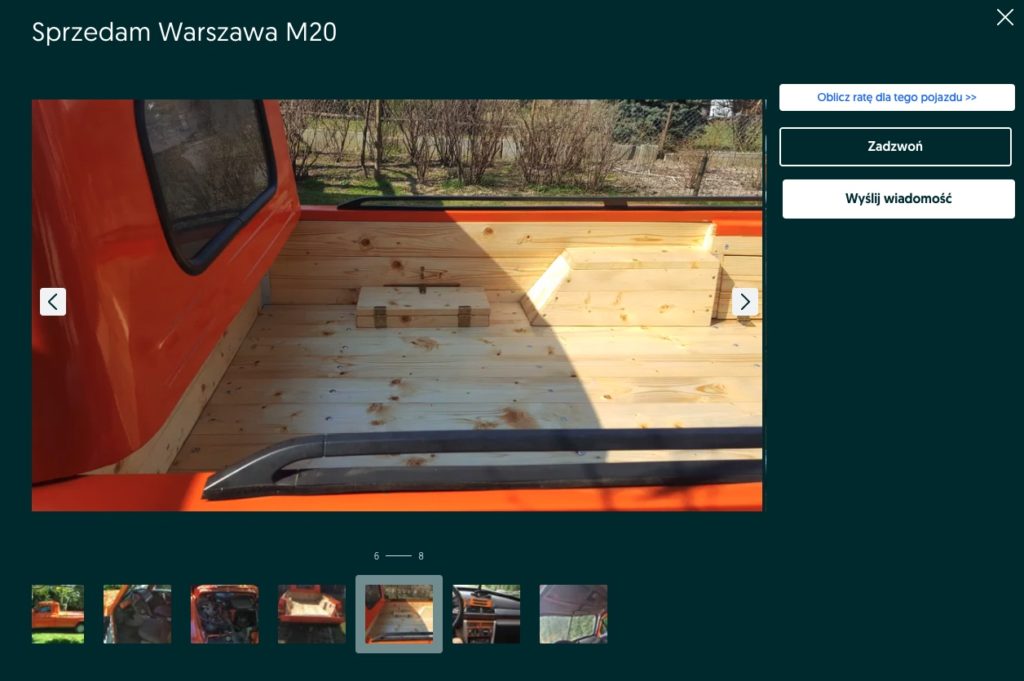 Warszawa M20 pickup 