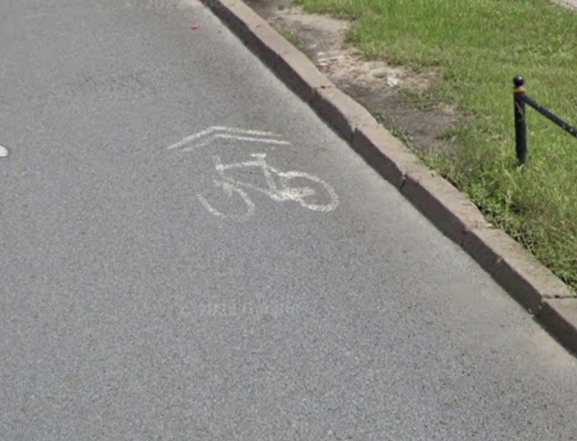 jazda drogą dla rowerów 