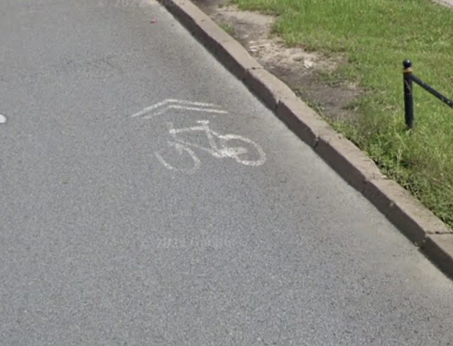 jazda drogą dla rowerów 