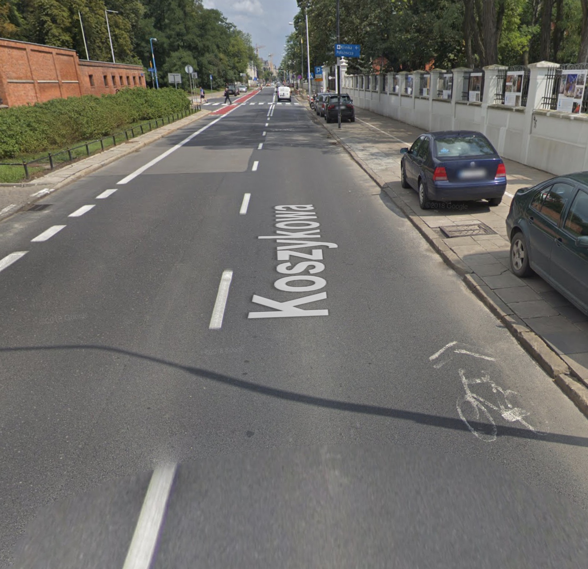 jazda drogą dla rowerów 