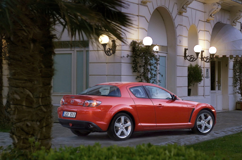 Mazda RX-8 awarie 