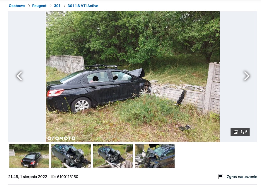 peugeot 301 na sprzedaż 