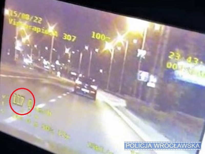 policja wyścigi samochodowe