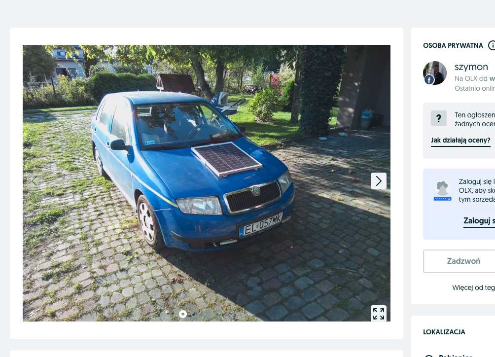 elektryczna Skoda Fabia 