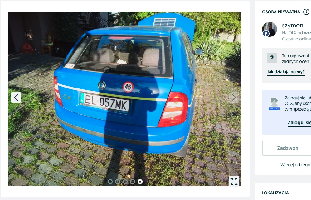 elektryczna Skoda Fabia 
