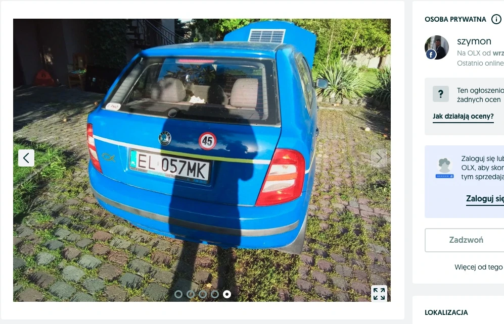 elektryczna Skoda Fabia 