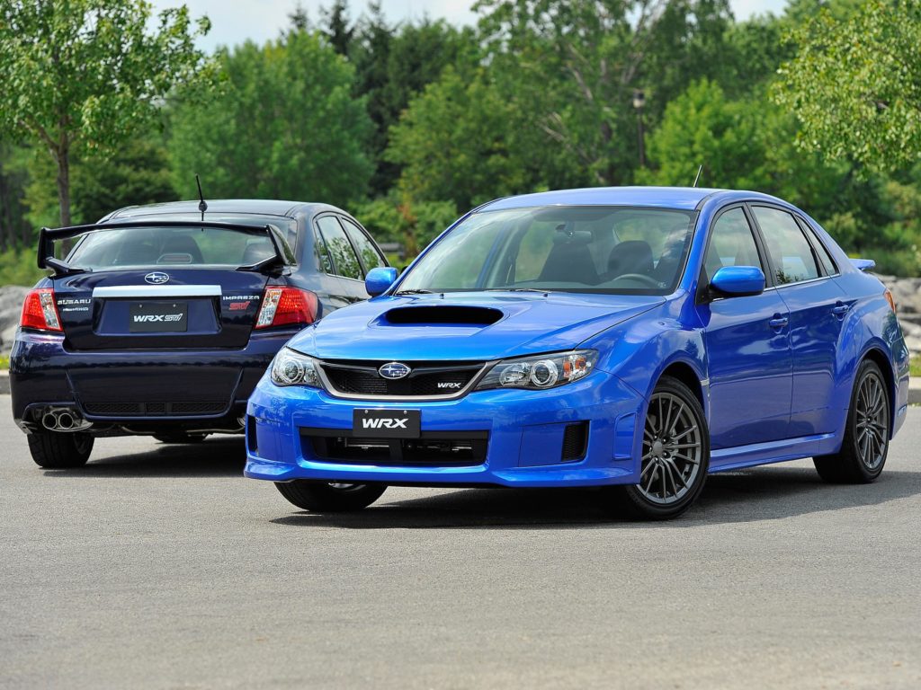 Subaru Impreza WRX awarie 