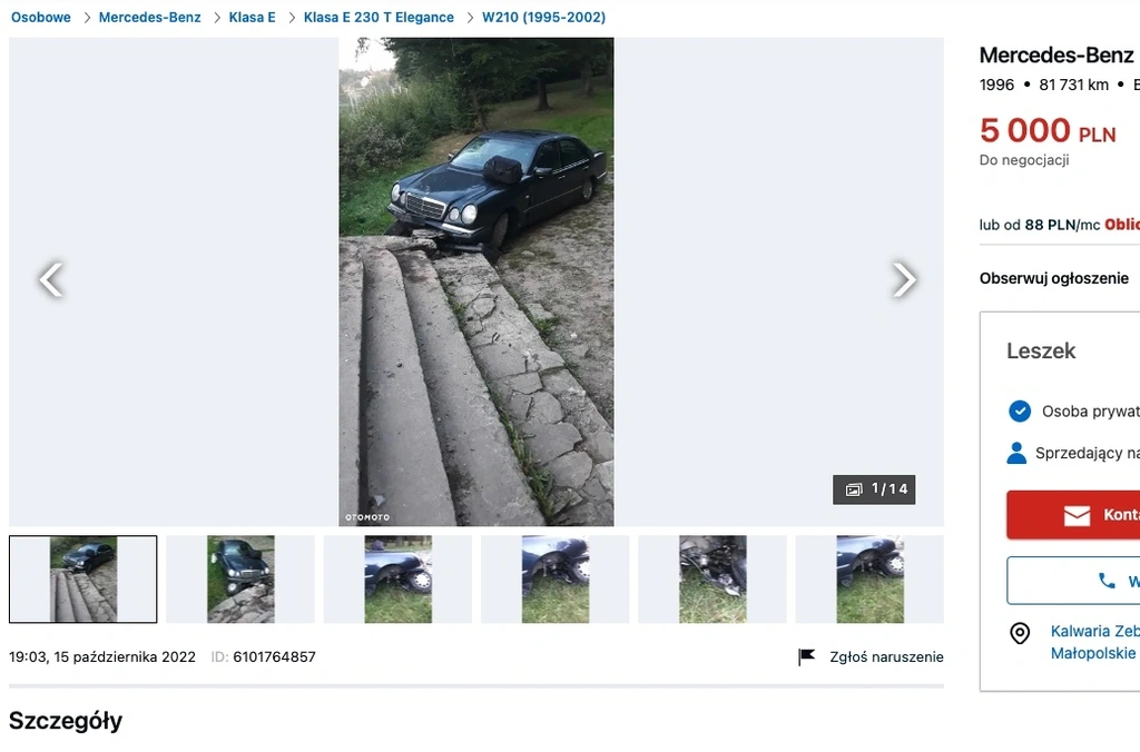 mercedes W210 