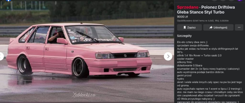 polonez drift 
