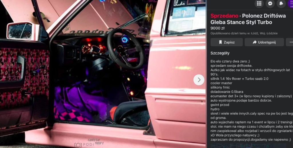 polonez drift 