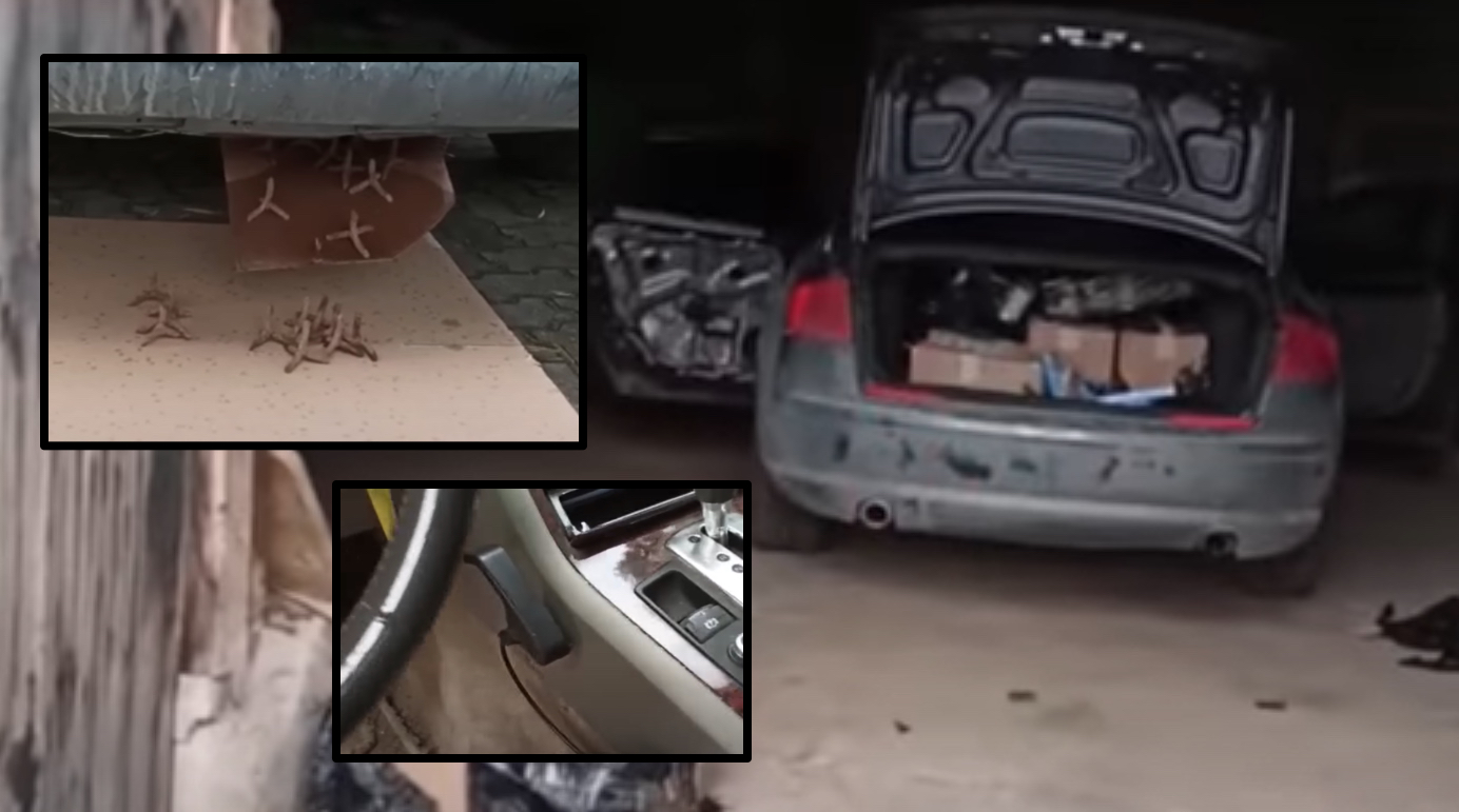 przemytnicze Audi A8