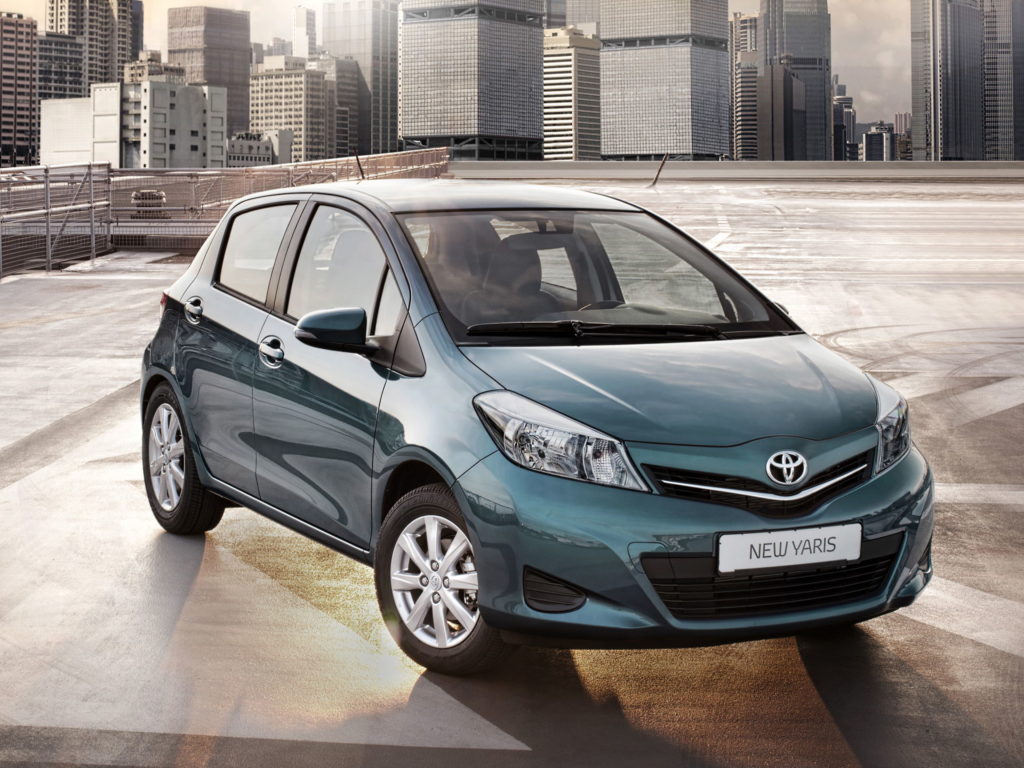 Toyota Yaris III awarie 