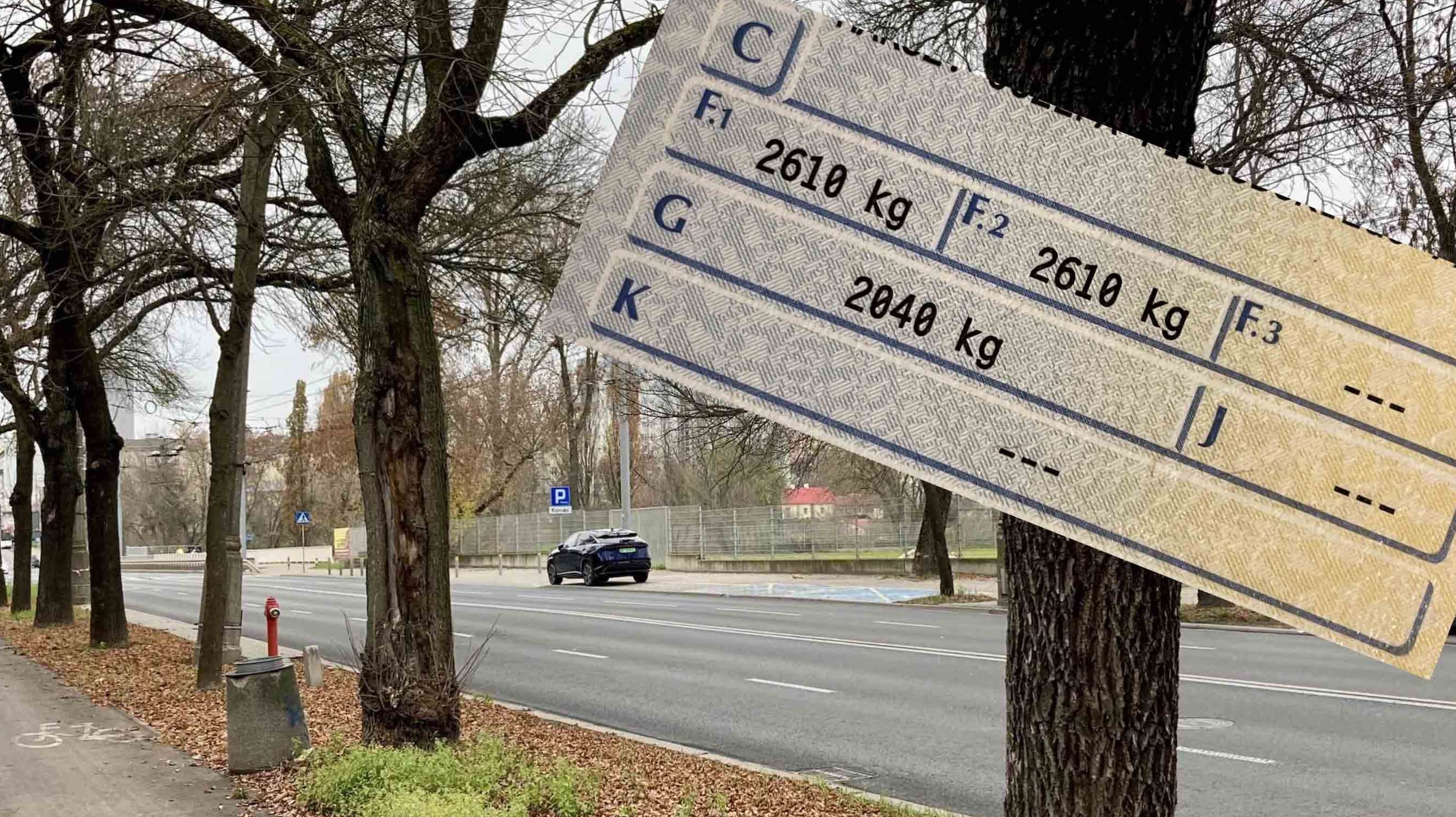 parkowanie na chodniku
