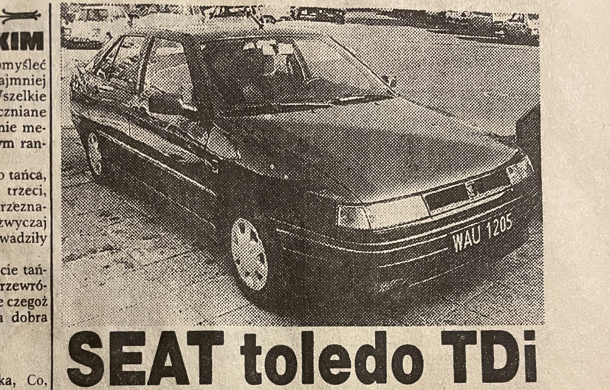 co pisano o motoryzacji w gazetach 28 lat temu