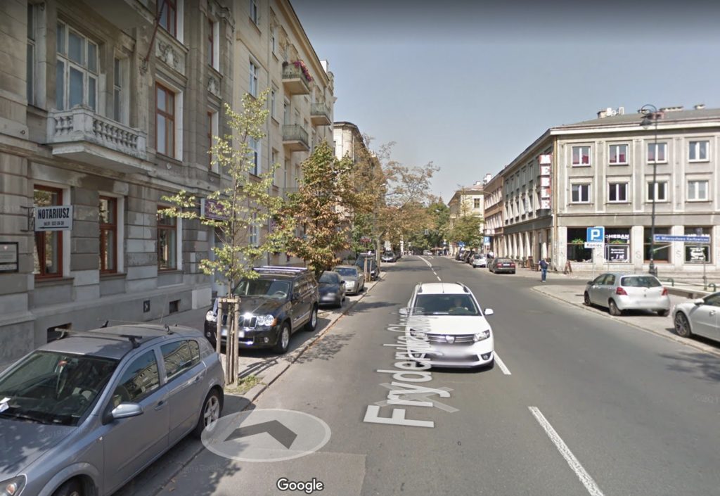 Fryderyka Chopina parkowanie 