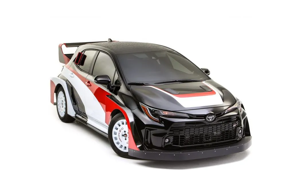 toyota gr corolla rally 