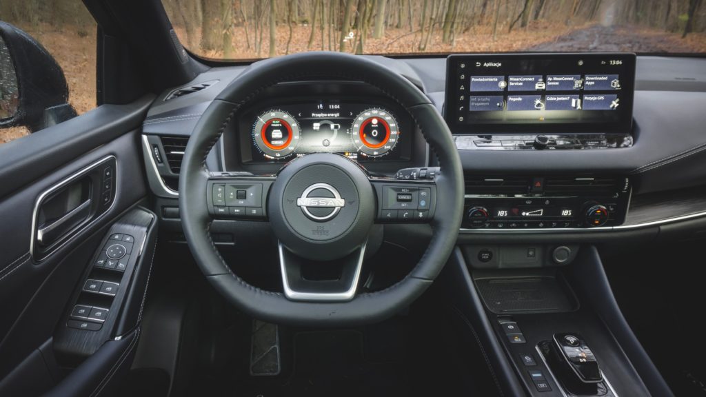 kierownica Nissan Qashqai e-Power test 