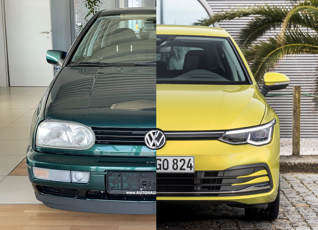 Golf 3 vs Golf 8