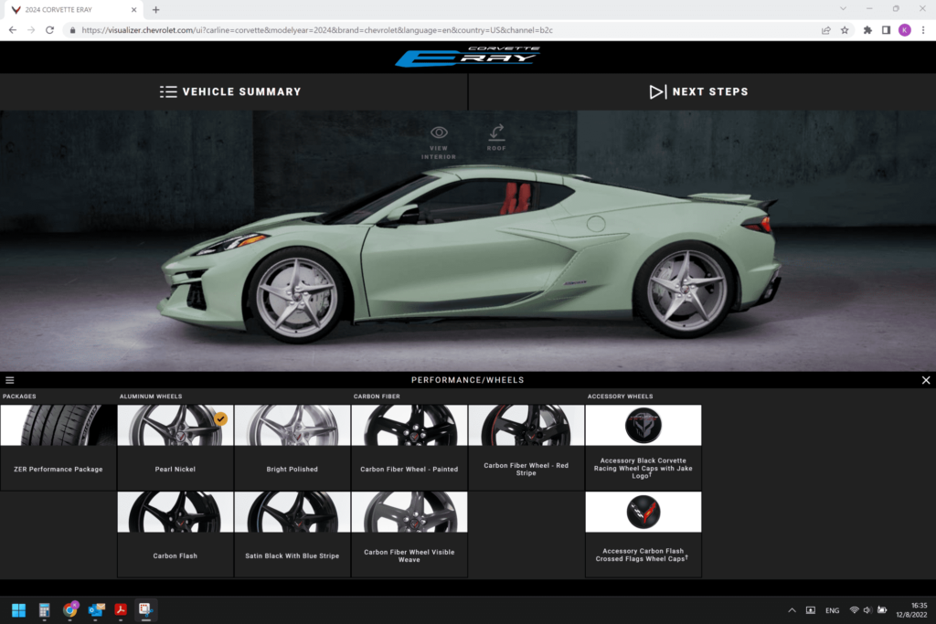 corvette e-ray zdjęcia