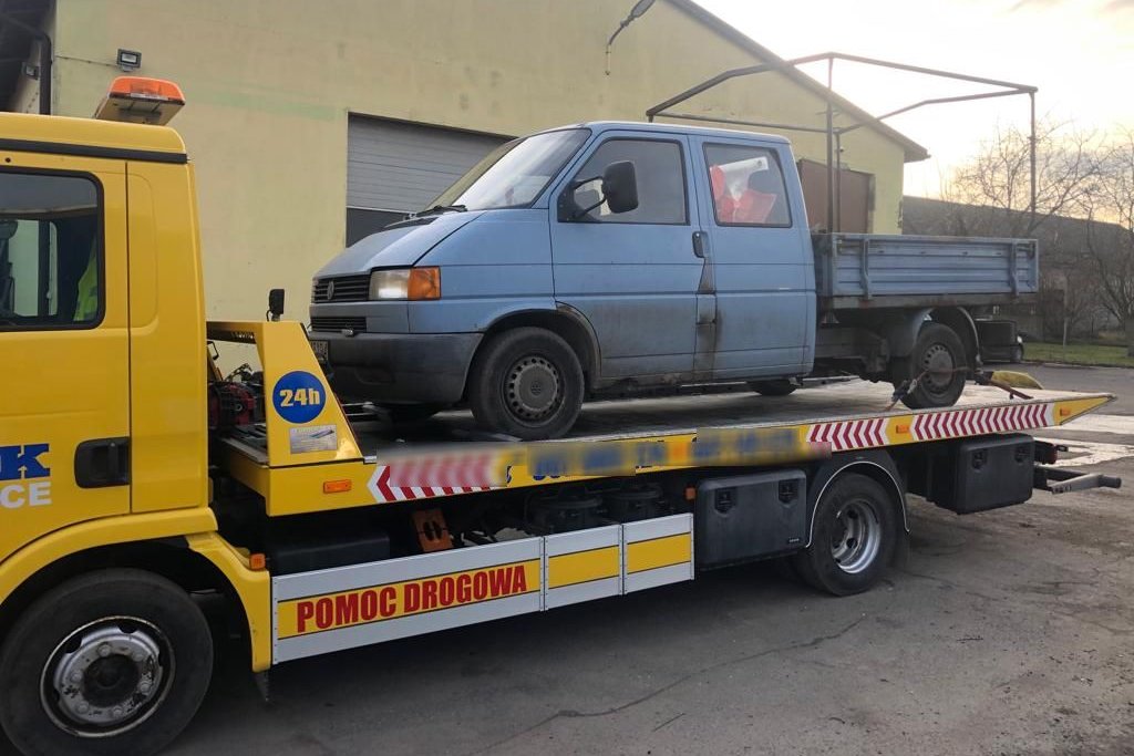 Volkswagen T4 pijany kierowca