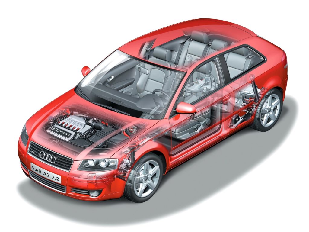 Audi A3 8P awarie 