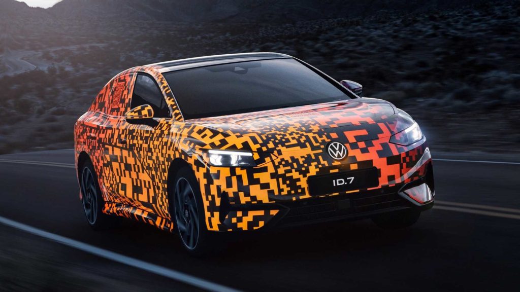 volkswagen id.7 wygląd
