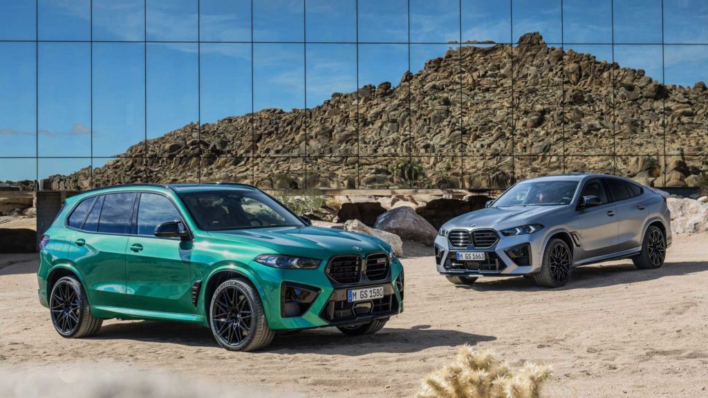 nowe bmw x5 x6 m competition 