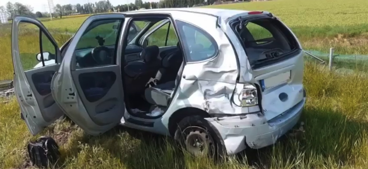 renault scenic po wypadku
